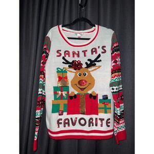 Ugly Christmas Sweater Xmas Size XXL